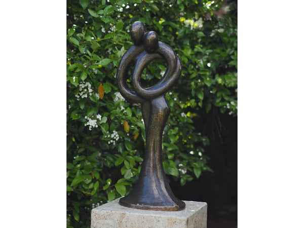 Bronzen Beeld Liefde Abstract - GardenArts