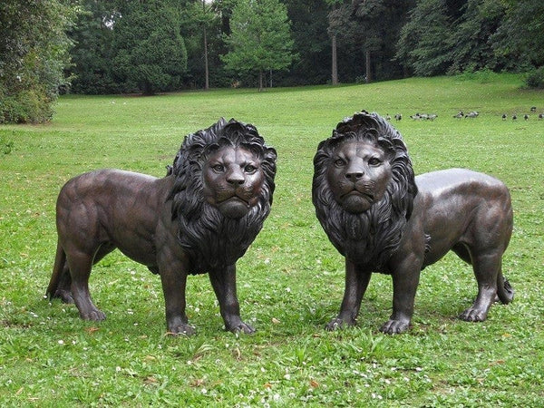 Bronzen Leeuwen Beelden - GardenArts