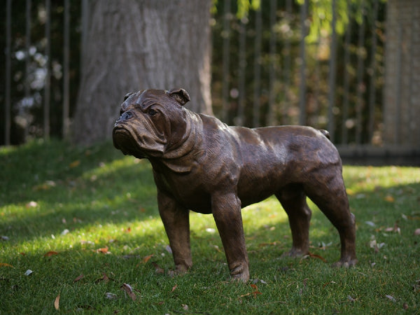 Bronzen Pitbull Beeld - GardenArts