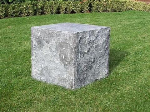 Stenen sokkel 40x40x40 cm ruwe afwerking - GardenArts